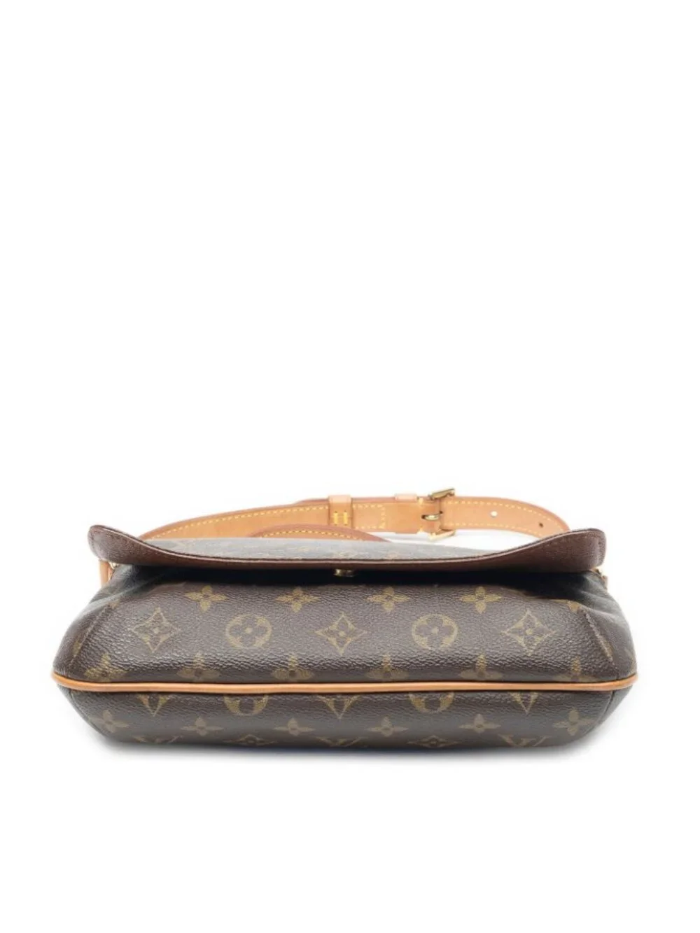 Louis Vuitton Musette Tango Brown Monogram Canvas Crossbody